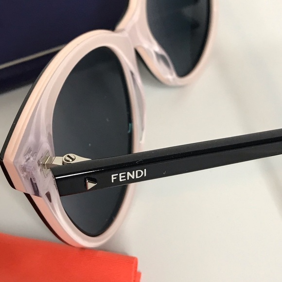 Fendi ff 0254 Glasses Roma Prescription Dark Lens Sunglasses Frame Replacement - Picture 10 of 12